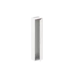 A19 obudowa biała n/t, 108M, IP44, 250A, II klasa, 1400x300x215mm | pusta | drzwi pełne | brak N+PE
