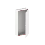A27D obudowa biała n/t, 168M, IP54, 250A, II klasa, 1100x550x215mm | pusta | drzwi pełne | brak N+PE