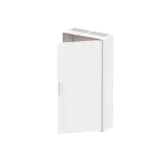 A27D obudowa biała n/t, 168M, IP54, 250A, II klasa, 1100x550x215mm | pusta | drzwi pełne | brak N+PE