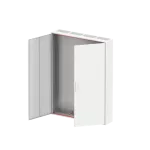 A49D obudowa biała n/t, 432M, IP54, 250A, II klasa, 1400x1050x215mm | pusta | drzwi pełne | brak N+PE