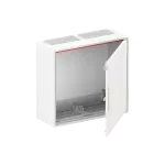 B23 obudowa biała n/t, 72M, IP44, 250A, I klasa, 500x550x215mm | pusta | drzwi pełne | brak N+PE