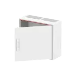 B23 obudowa biała n/t, 72M, IP44, 250A, I klasa, 500x550x215mm | pusta | drzwi pełne | brak N+PE