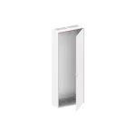 B29 obudowa biała n/t, 216M, IP44, 250A, I klasa, 1400x550x215mm | pusta | drzwi pełne | brak N+PE