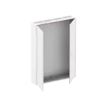B49 obudowa biała n/t, 432M, IP44, 250A, I klasa, 1400x1050x215mm | pusta | drzwi pełne | brak N+PE