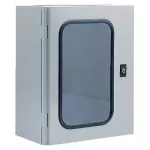 Aria 64 obudowa z drzwiami transp; 1 pkt zamek z kluczem dwupiórowym, IP66/IK08