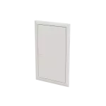 BL630 drzwi z ramką, pełne, białe do obudów UK63…, 622x384mm (WxS)