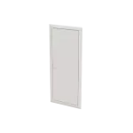 BL650 drzwi z ramką, pełne, białe do obudów UK66…, 872x384mm (WxS)