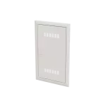 BL630V drzwi z ramką, wentylowane, białe do obudów UK63…, 622x384mm (WxS)