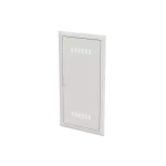 BL640V drzwi z ramką, wentylowane, białe do obudów UK64…, 747x384mm (WxS)