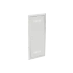BL650V drzwi z ramką, wentylowane, białe do obudów UK65.../UK66…, 872x384mm (WxS)