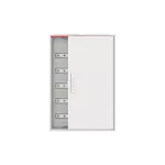 CA25V obudowa biała n/t, 120M, IP44, 125A, II klasa, 800x550x160mm (WxSxG) | szyny DIN | drzwi pełne | N+PE bezśrubowe