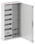 CA26VM obudowa biała n/t, 72M, IP31, 125A, II klasa, 950x550x160mm (WxSxG) | szyny DIN + media | drzwi pełne | N+PE bezśrubowe