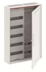 CA25VMW obudowa biała n/t, 60M, IP30, 125A, II klasa, 800x550x160mm (WxSxG) | szyny DIN + media | drzwi WiFi | N+PE bezśrubowe