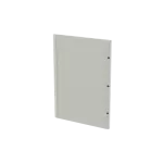 GMD6O drzwi, pełne, szare do obudów typu Gemini z szyldem i wkładką dwupiórową, 750x500mm (WxS)