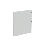 GMD6O drzwi, pełne, szare do obudów typu Gemini z szyldem i wkładką dwupiórową, 900x750mm (WxS)