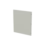 GMD6O drzwi, pełne, szare do obudów typu Gemini z szyldem i wkładką dwupiórową, 900x750mm (WxS)