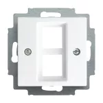 DO BASIC55 pokrywa 2-krotna do RJ45 0211/11-507