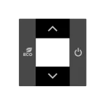 CP-RTC-N2AN | ABB-free@home | pokrywa termostatu 2M | Zenit Anthracite