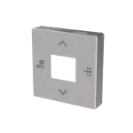 CP-RTC-FC-85AI | ABB-free@home | Pokrywa termostatu fancoil | Sky AI stal nierdzewna