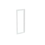 CTT29 drzwi, transparentne, białe do obudów typu ComfortLine bez zamka, 1371x498mm (WxS)