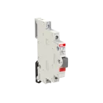 E217-16-01C48 Przycisk podświetlany czerwony 16A 1NC 250VAC LED 12, 48VAC-DC