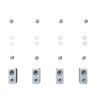 KIT FC CuAl 2x120...240mm2 XT6 4szt zestaw zacisków
