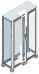 ES2228VK Obudowa IS2 drzwi przeszklone 2200x1200x800mm