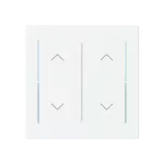 LFAW/A.2.70.1-44M | Pokrywa 2-krotna strzałki góra/dół | art linear |44M BIAŁY MAT