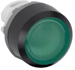 MP1-11G przycisk podświetlany kryty monostabilny zielony