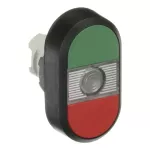 MPD1-11C przycisk podwójny bez tekstu przezroczyste pole podświetlany
