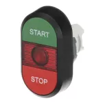 MPD4-11R przycisk podwójny START-STOP czerwone pole podświetlany