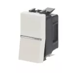 N2104.7BL | łącznik zwierny bez symbolu b.śrub. 1M | Zenit White
