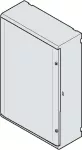 GMB5O obudowa szara n/t, 120M, IP66, II klasa, 855x590x360mm (WxSxG) | pusta | drzwi pełne | brak N+PE