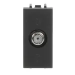 N2150AN | gniazdo TV typ F końcowe 1M | Zenit Anthracite