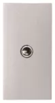 N2155.4PL | gniazdo mini-jack 3,5mm 1M | Zenit Silver