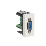 N2155.5 BL | gniazdo VGA 1M | Zenit White