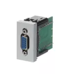 N2155.5 PL | gniazdo VGA 1M | Zenit Silver