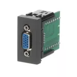 N2155.5 AN | gniazdo VGA 1M | Zenit Anthracite