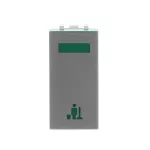 N2180.5PL | lampa sygnalizacyjna MUR 1M | Zenit Silver