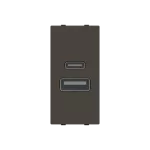 N2185.3AN | ładowarka USB A+C 2,1A 1M | Zenit Anthracite