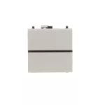 N2204.6BL | łącznik zwierny NC bez symbolu b. śrub. 2M | Zenit White