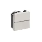N2204.6BL | łącznik zwierny NC bez symbolu b. śrub. 2M | Zenit White