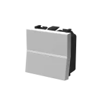 N2204.6PL | łącznik zwierny NC bez symbolu b. śrub. 2M | Zenit Silver