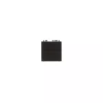 N2204.7AN | łącznik zwierny bez symbolu b.śrub. 2M | Zenit Anthracite