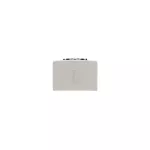 N2214.1BL | łącznik na kartę hotelową dwupolowy 2M | Zenit White