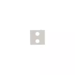 N2221.2BL | KNX | pokrywa sensora 1/2 2M | Zenit White