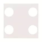 N2221.4BL | KNX | pokrywa sensora 2/4 2M | Zenit White