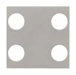 N2221.4PL | KNX | pokrywa sensora 2/4 2M | Zenit Silver