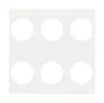 N2221.6BL | KNX | pokrywa sensora 3-krotnego 2M | Zenit White