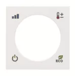 N2240.4 BL | pokrywa termostatu KNX 6124 | Zenit White
